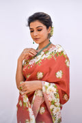 Buy-Gerua - Silk Saree-Cyahi-Online