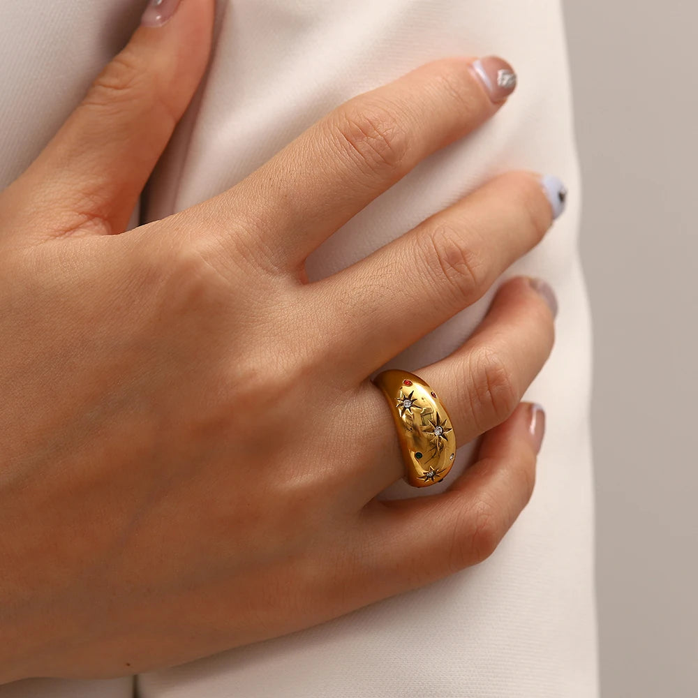 Cosmos - 18k Gold Ring