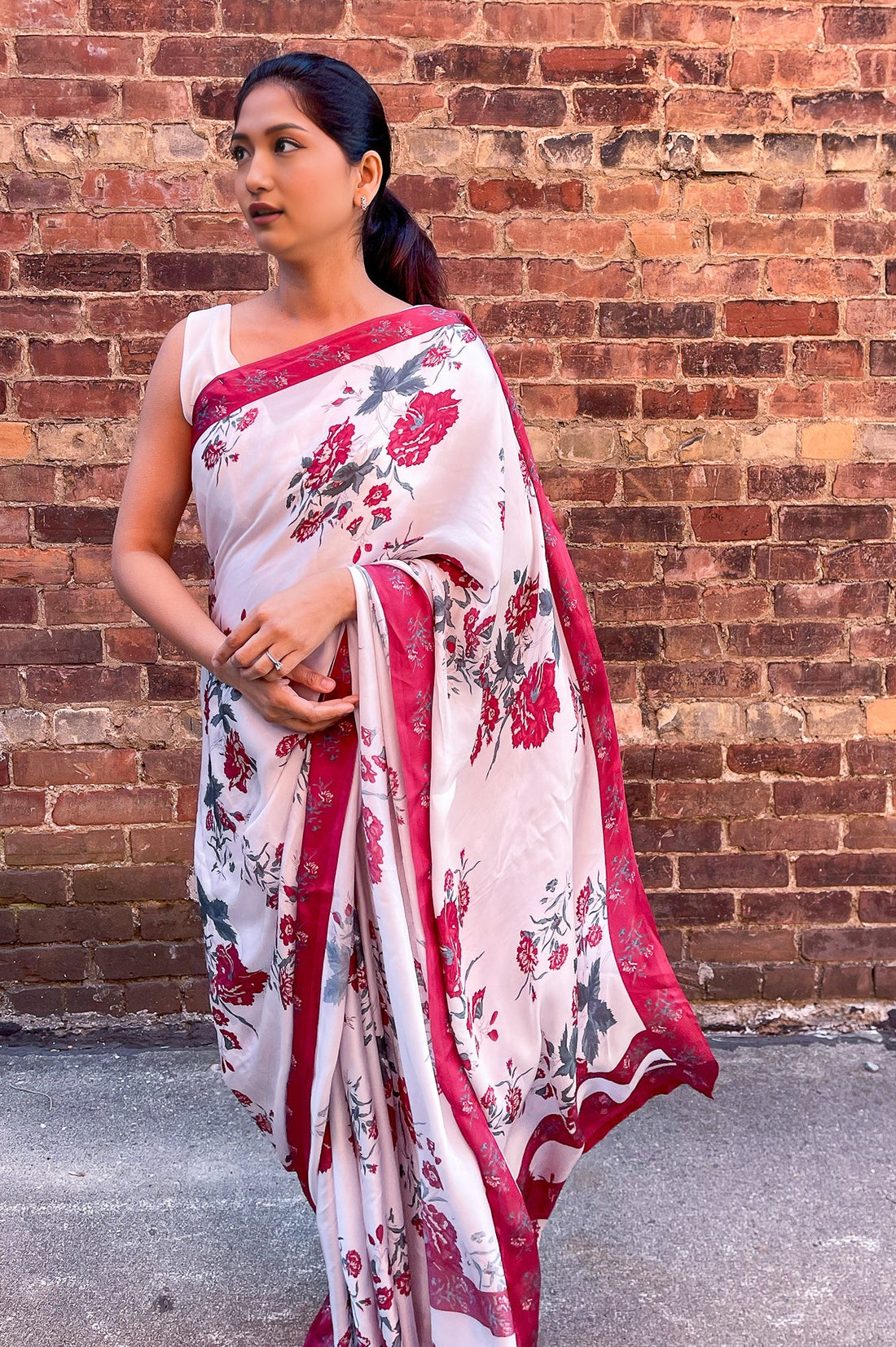 Jaipur Days  - Satin Saree